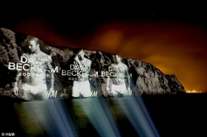 David Beckham H&M reklám - Dover fehér szikláin