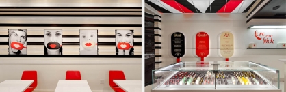 Bardot shop belső design