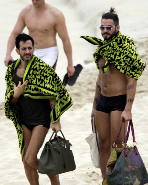 Marc Jacobs párjával nyaralt