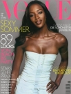 Naomi Campbell - a 2004-es német Vogue júniusi címlapján