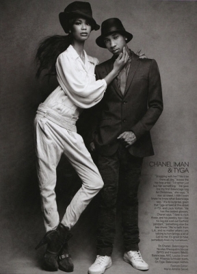 Chanel Iman és Michael Stevenson