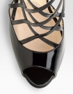 Brian Atwood Peep-Toe Platform Sandals