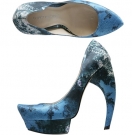 To The Point Printed Platform Pump - Christian Siriano for Payless
