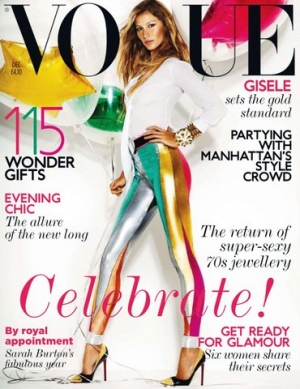 Gisele Bündchen a Vogue címlapján