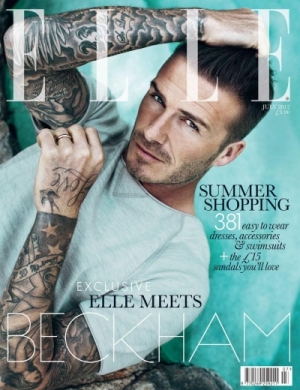 David Beckham - ELLE UK 2012 July