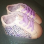 Beyoncé kislányának 800 dolláros Swarovski kristályokkal díszített cipője