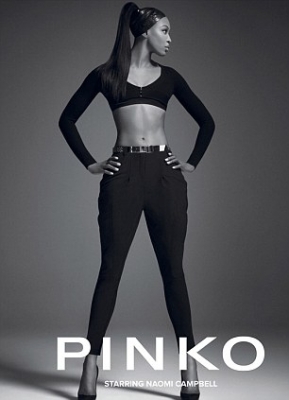 Naomi Campbell - Pinko 2012 őszi/téli kampány